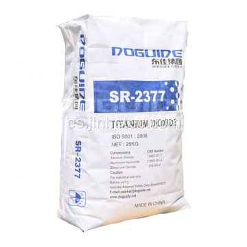 Dióxido de titanio SR-2377 para recubrimientos y emulsión